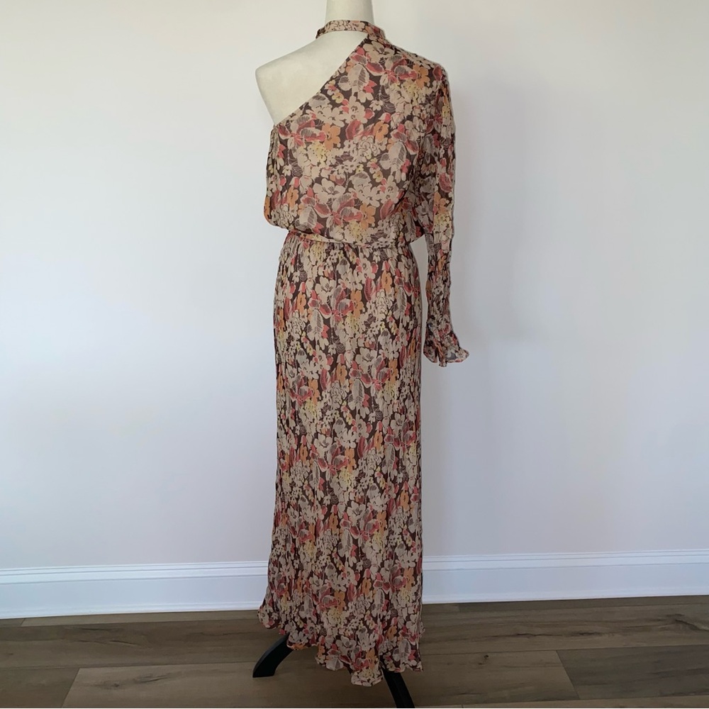 Polo Ralph Lauren Floral Maxi Dress 8 One Shoulder Formal Wedding Guest NWT - Picture 10 of 16